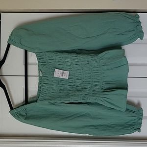 NWT Peasant top